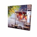 Begin Home Decor 32 x 32 in. Outdoor Restaurant by A Nice Day-Print on Canvas 2080-3232-ST6